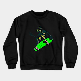 skateboard bones Crewneck Sweatshirt